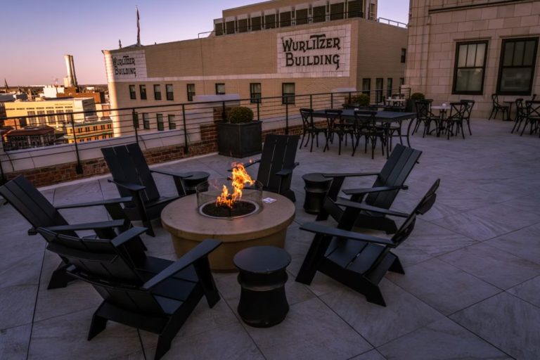 The Monarch Club Rooftop Bars in Downtown Detroit
